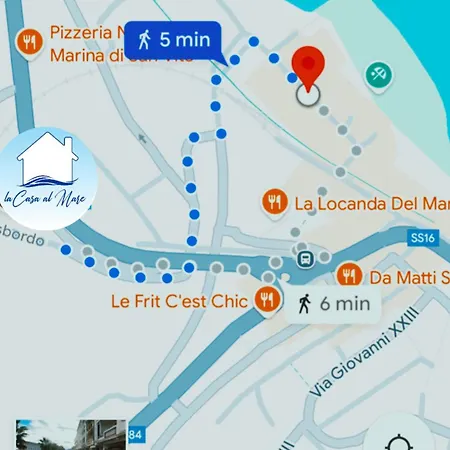Lejlighed La Casa Al Mare Marina di San Vito